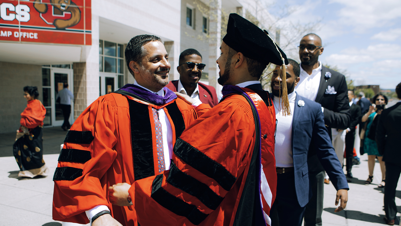 Eduardo Peñalver ’94 in regalia at Commencement