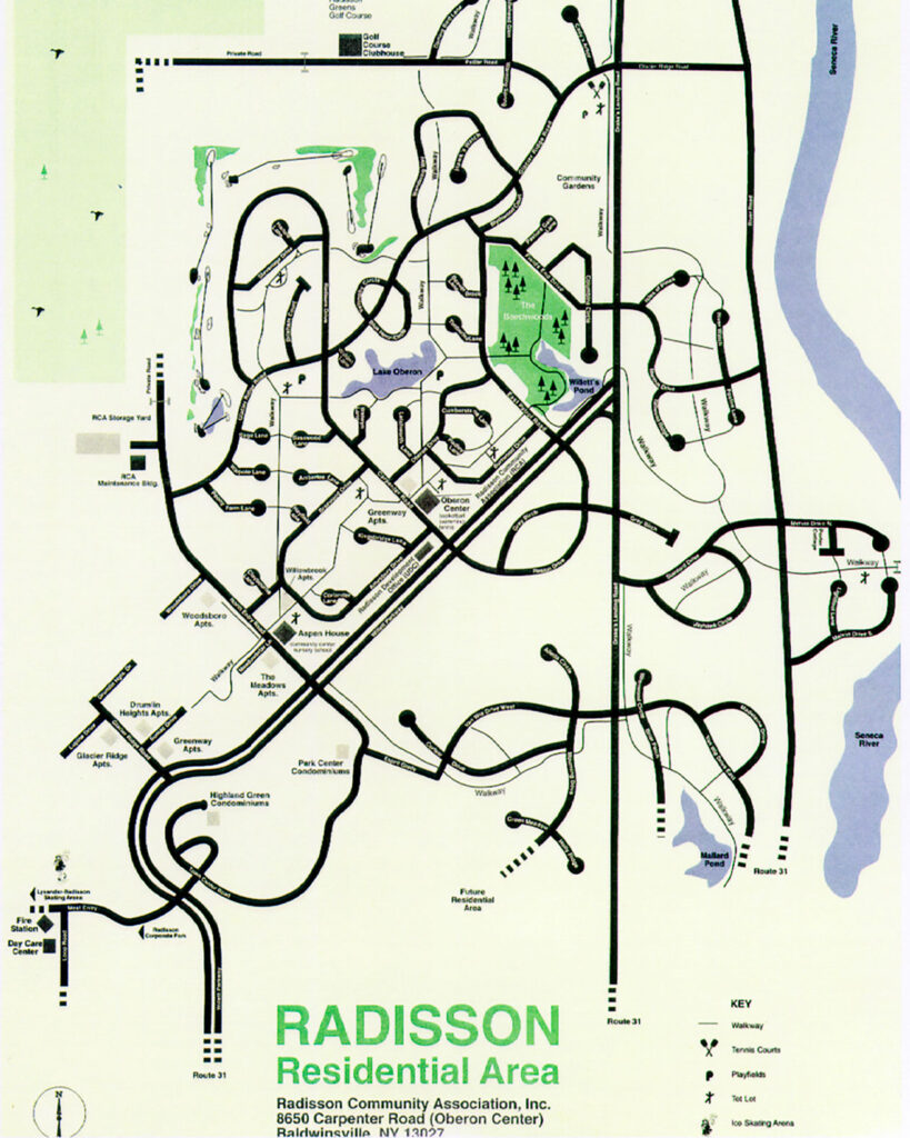 A pathway map by Henry Richardson