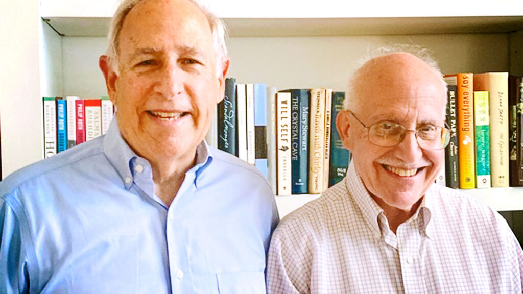 A photo of Glenn Altschuler (right) & Stewart Blumin