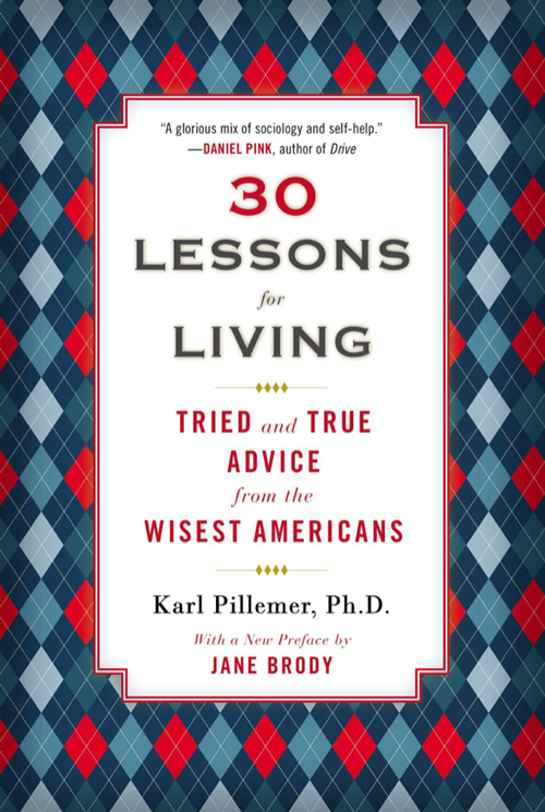 The cover of "30 Lessons for Living"