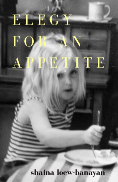 the cover of Elegy for an Appetite