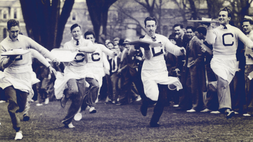 Waiters' Derby event at Hotel Ezra Cornell in 1938