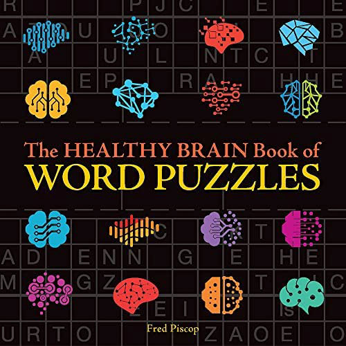 The cover of the Healthy Brain Book of Word Puzzles