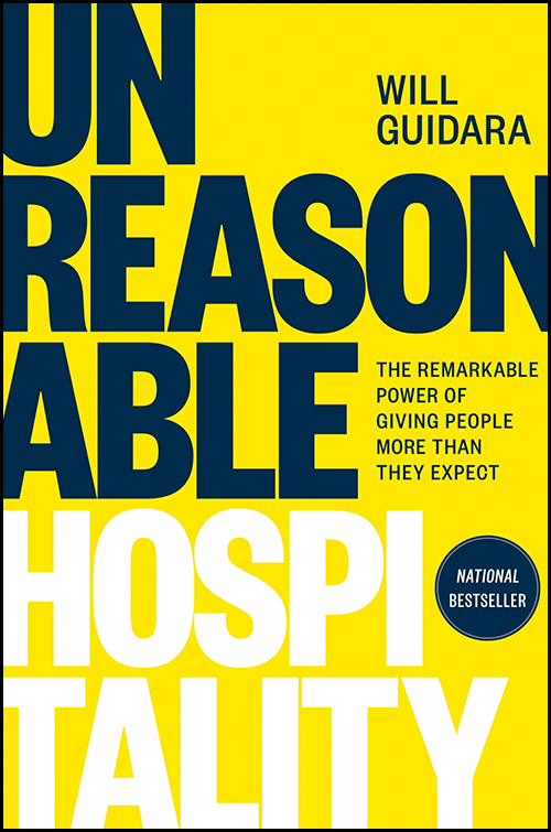 The cover of "Unreasonable Hospitality"