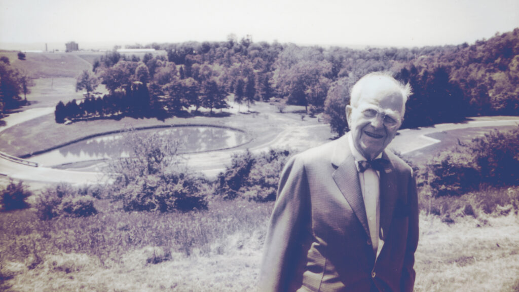 Newman also was the benefactor of the F.R. Newman Arboretum at the Botanic Gardens