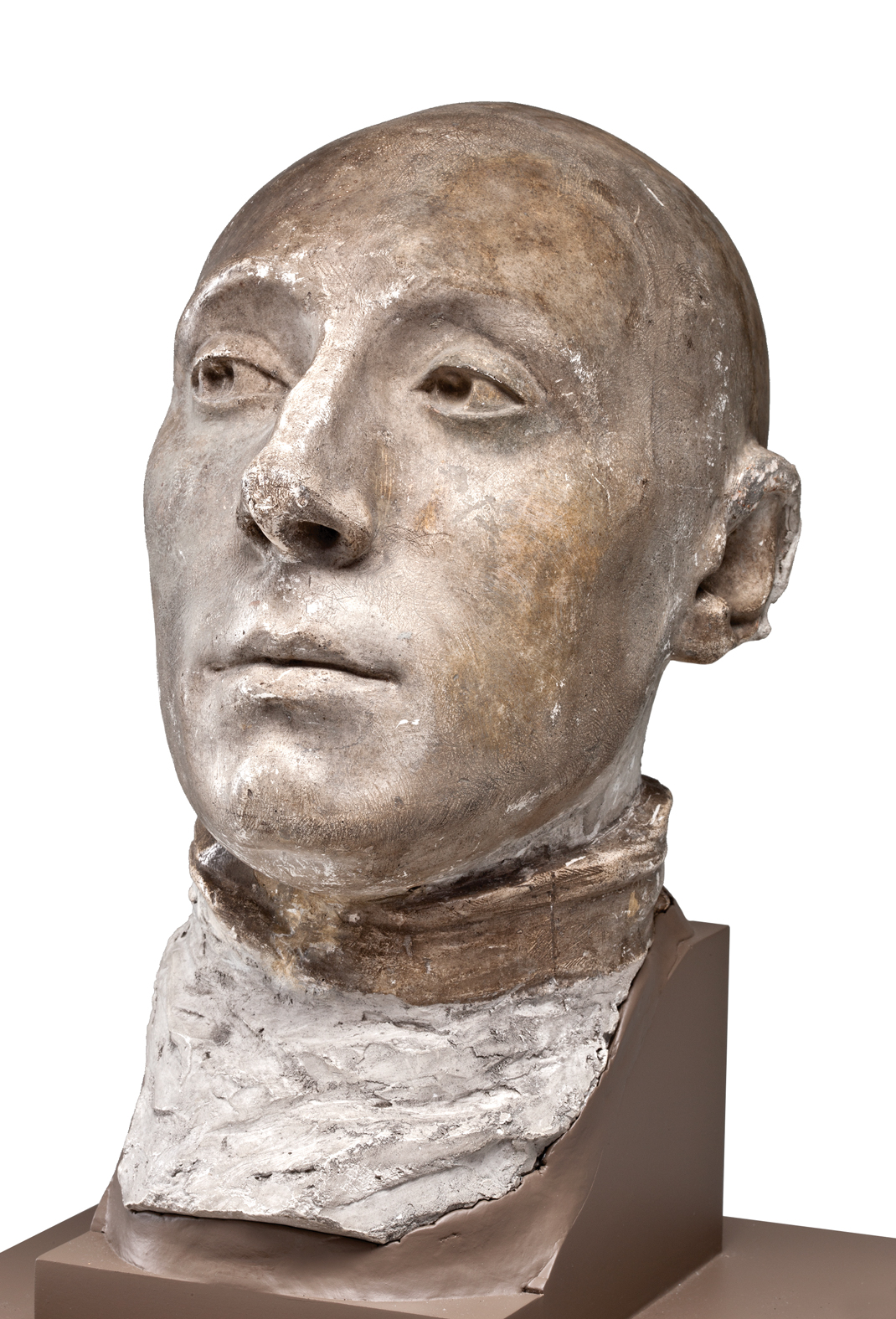 A historic plaster mask from 1785