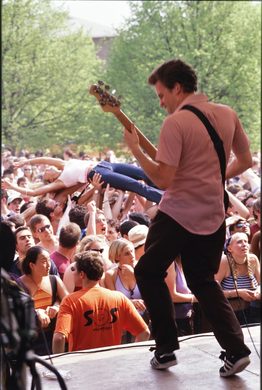A concert snapshot, early 2000s.