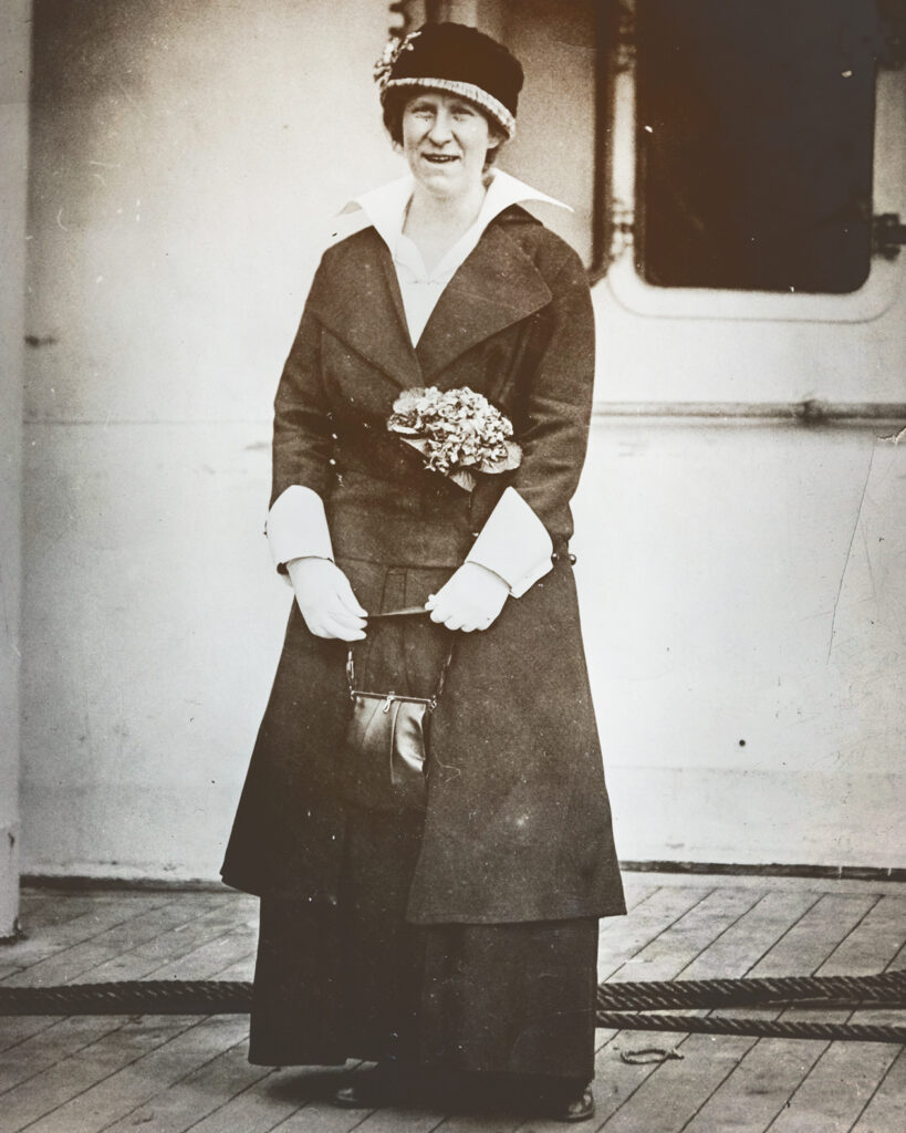 Dr. Mary Crawford in 1914