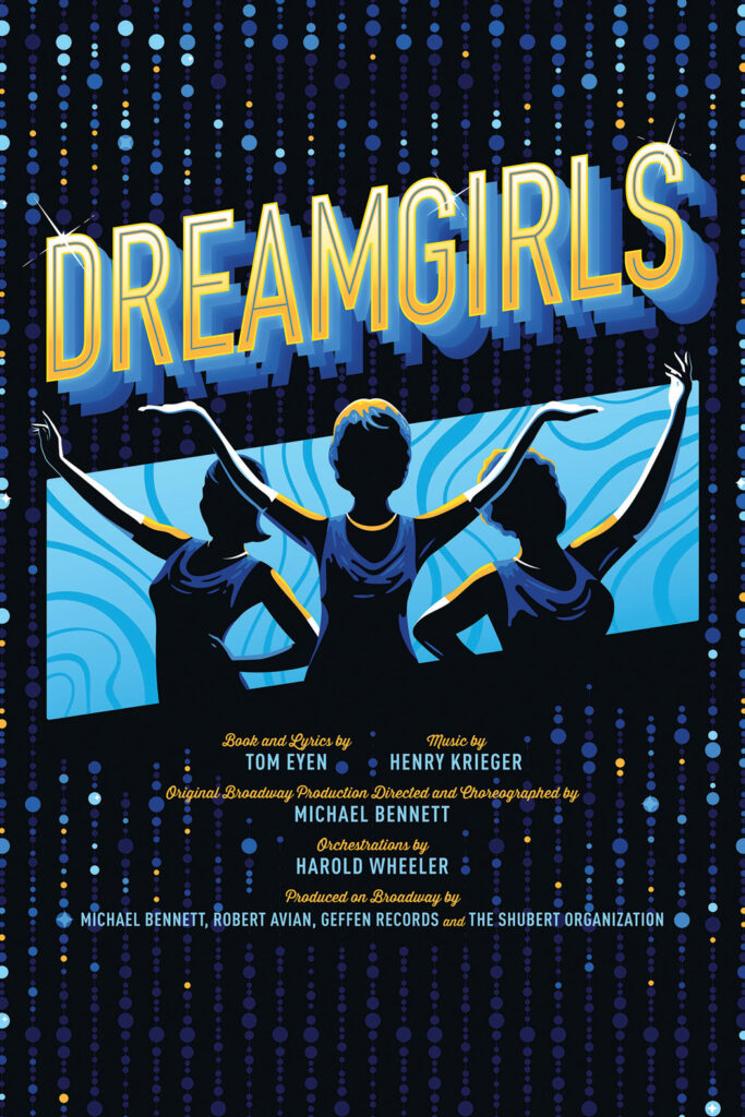 A poster for the Dreamgirls stage production