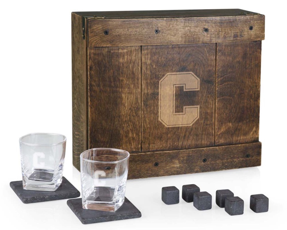 "Cornell"-branded whiskey box set