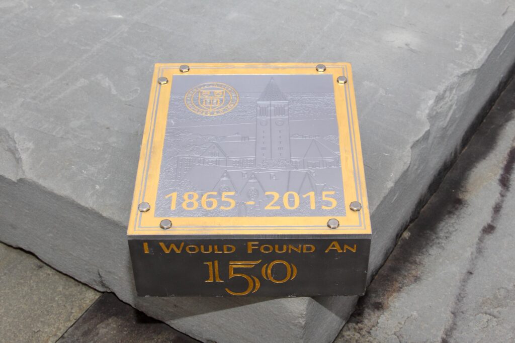 Cornell Engineering’s Sesquicentennial time capsule in 2015