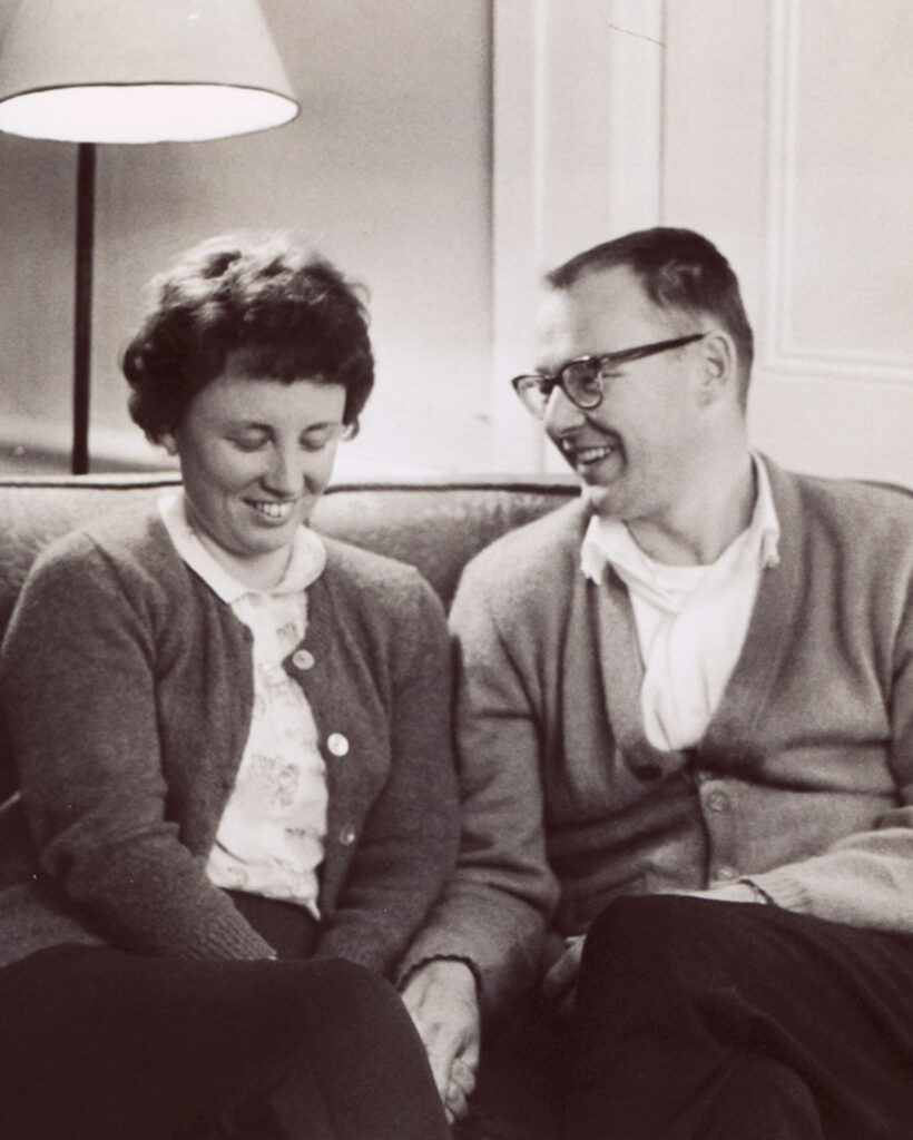 Joanne Wilson Wietgrefe ’54 and Walt Wietgrefe ’54, MS ’63