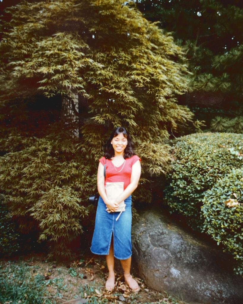 Anna Esaki-Smith in Japan during a college summer.