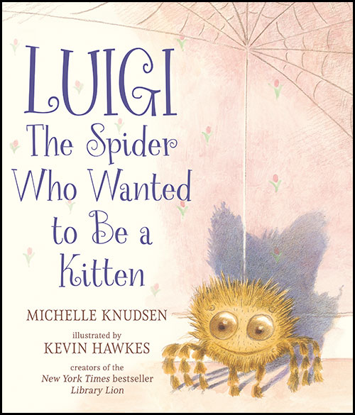 The cover of "Luigi, the Spider Who Wanted to be a Kitten"