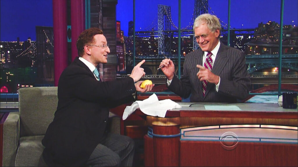Steve Cohen appears on the “Late Show with David Letterman” in 2010