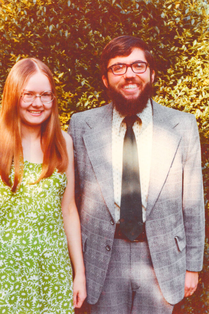 Rob and Terry Ryan during their time at Cornell.