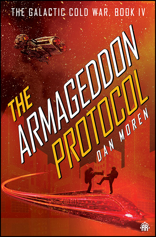 The cover of "The Armageddon Protocol"