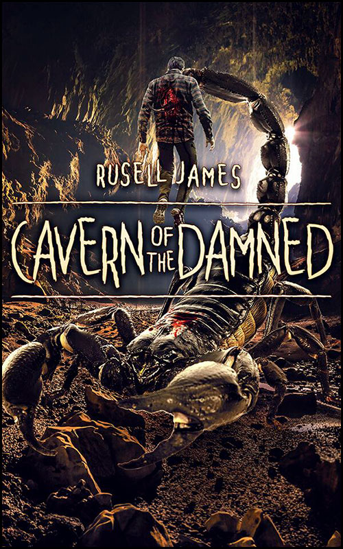 The cover of "Cavern of the Damned"