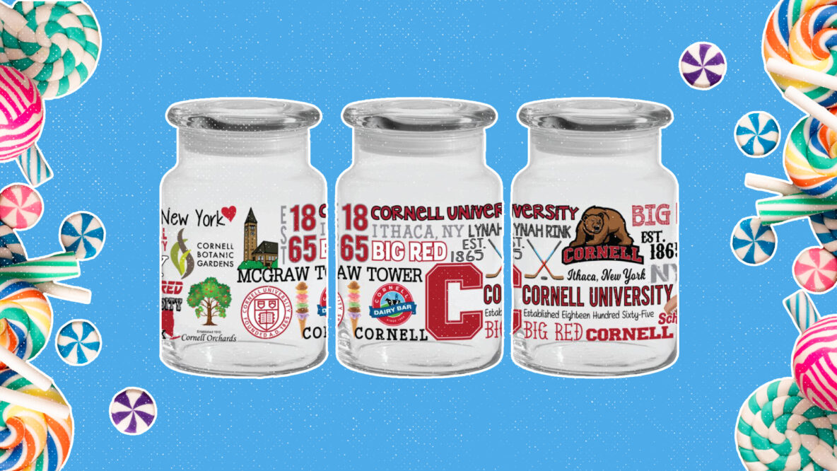 Candy Jars to a Doggie ‘Diploma’: Our Cornell Store Gift Guide