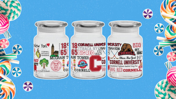 Candy Jars to a Doggie ‘Diploma’: Our Cornell Store Gift Guide