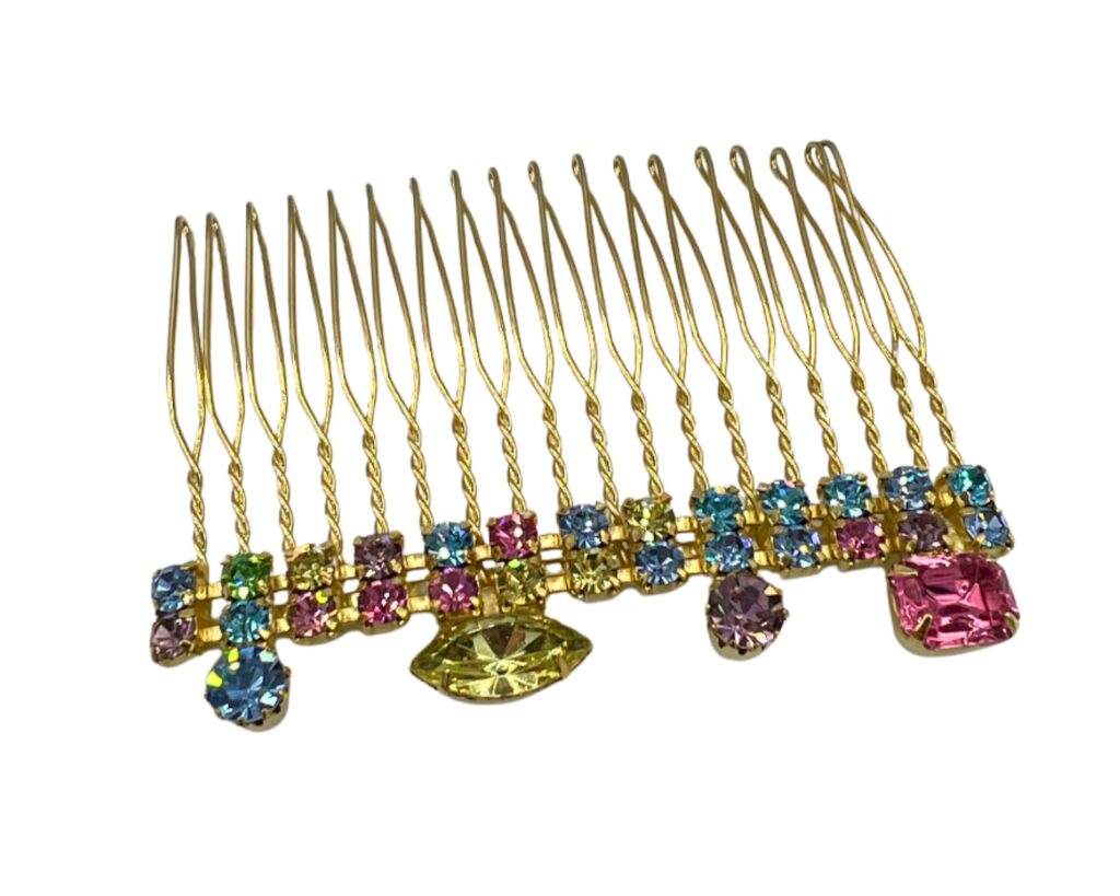 Holiday marketplace Dauphines candy gumdrop designer hair comb image
