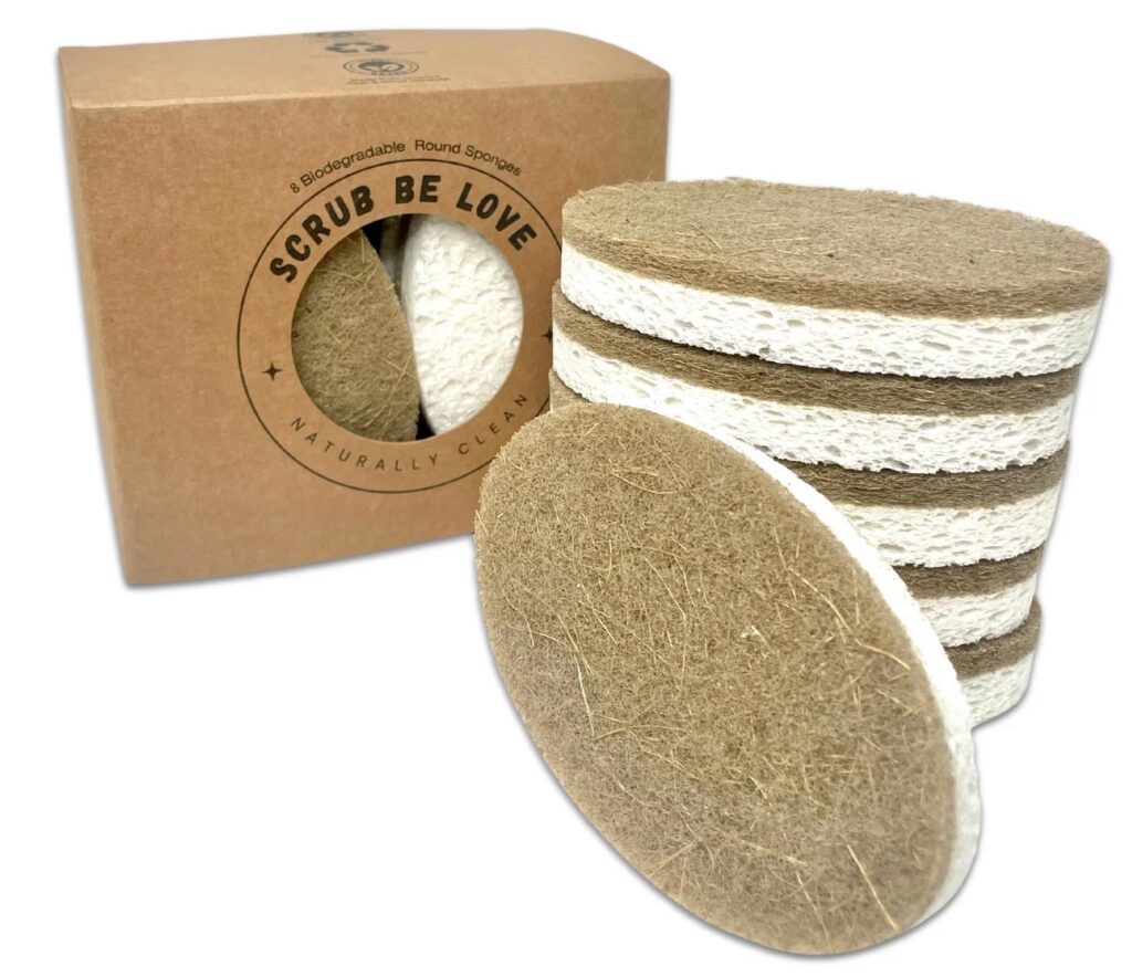 Holiday marketplace Scrub Be Love oval sponges image