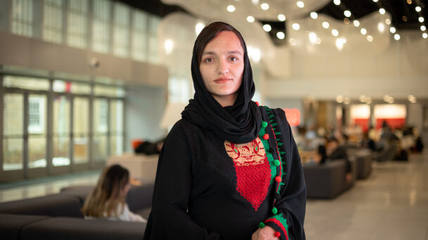 Master’s Student Advocates for Afghanistan’s Girls and Women