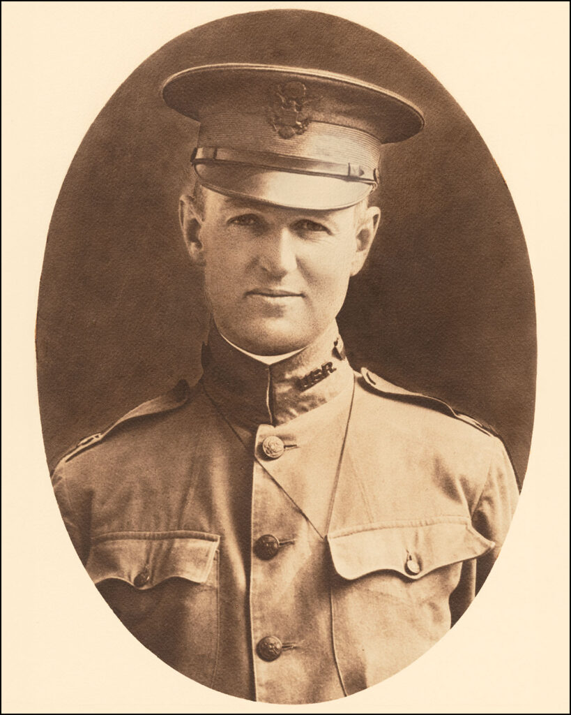 Willard Straight in uniform during World War I