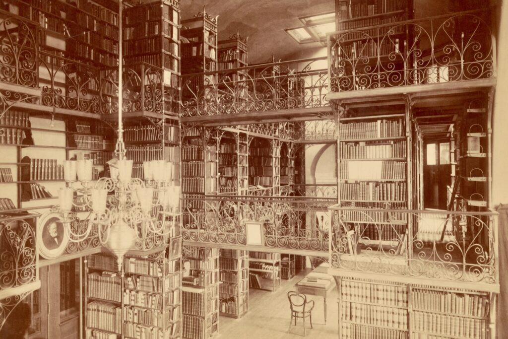 The A.D. White Reading Room in Uris Library