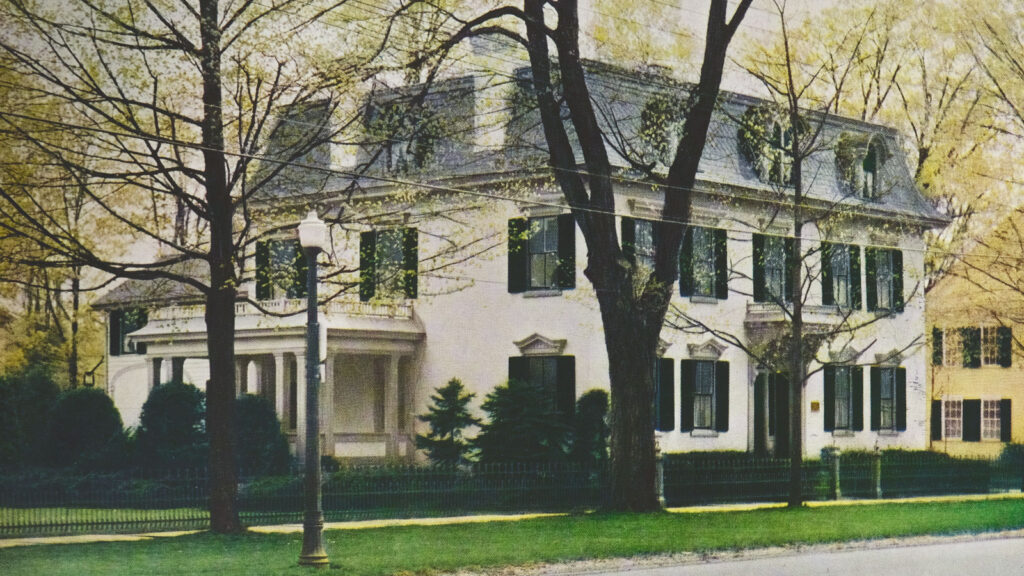 Birthplace of Andrew Dickson White in Homer, NY