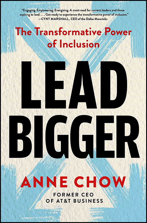 The cover of "Lead Bigger"