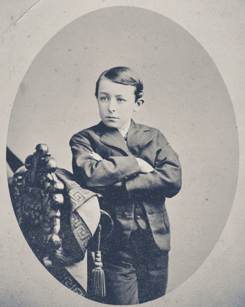 Portrait of Andrew Dickson White at about age 12