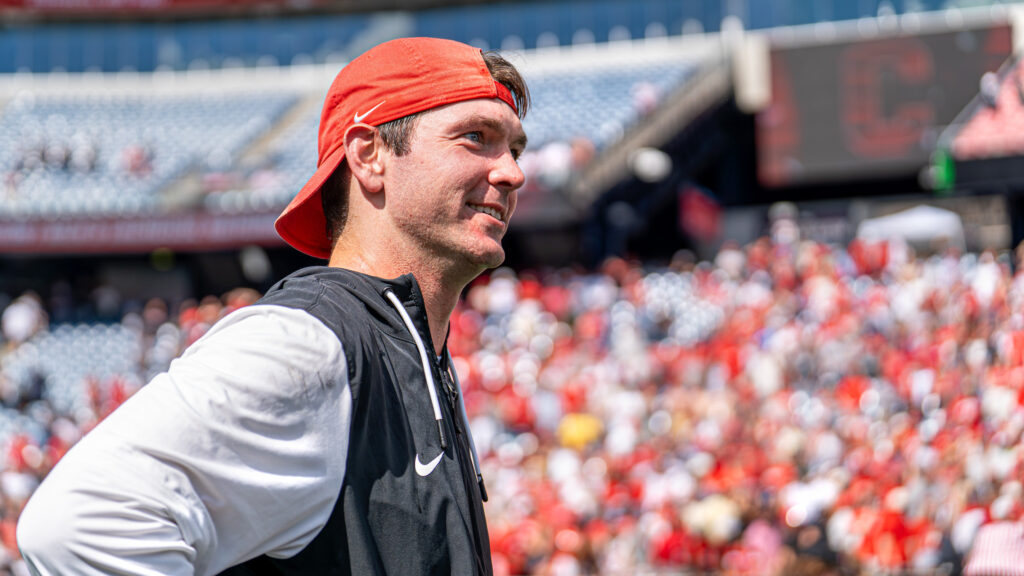 Lacrosse coach Connor Buczek