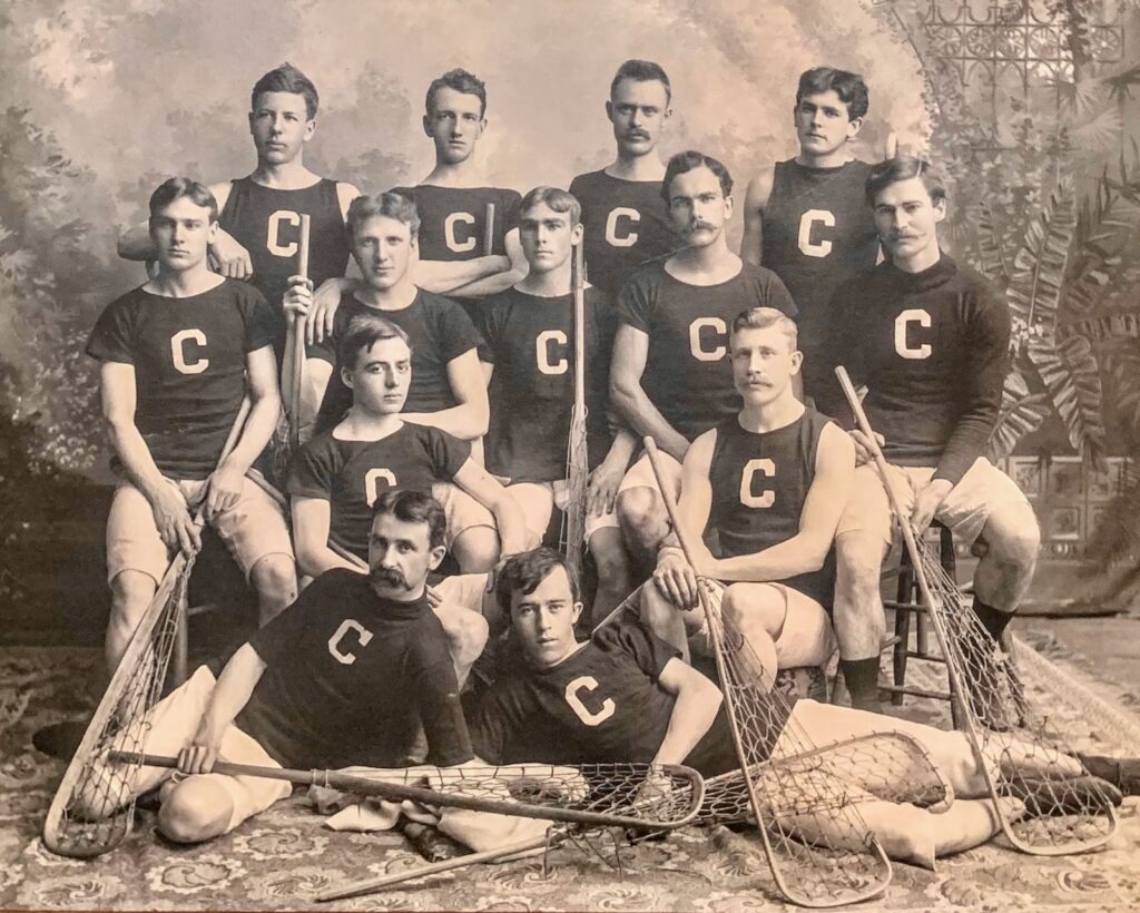 The 1893 Cornell lacrosse team