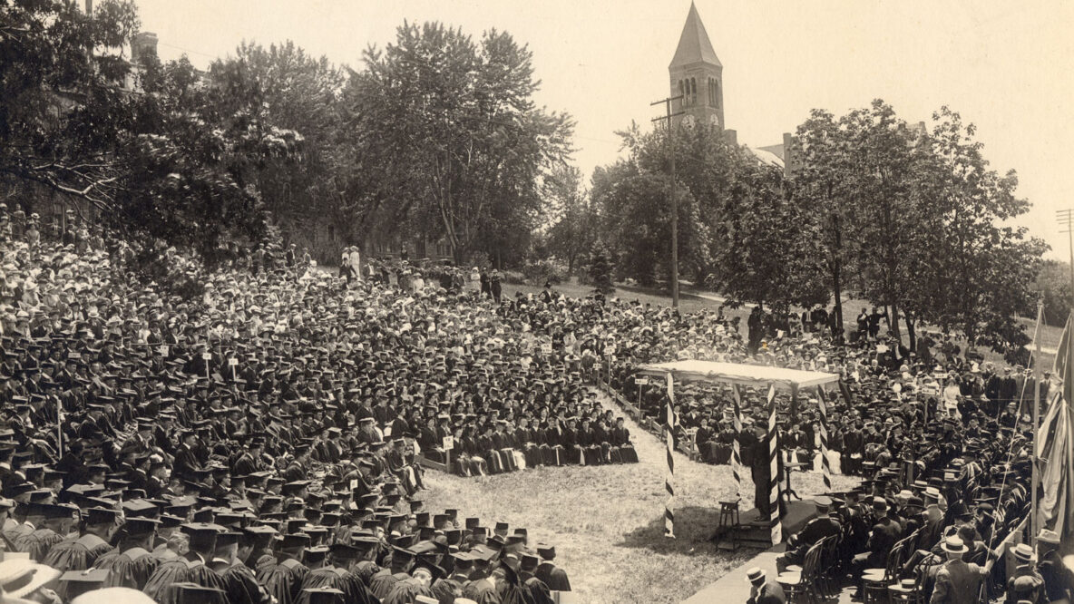 Bygone Commencement Traditions, from ‘Orations’ to Senior Singing