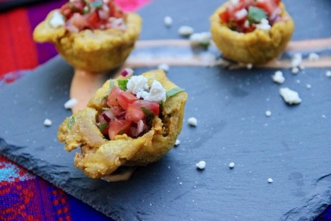 photo of Tostones Rellenos with Maggi Aioli