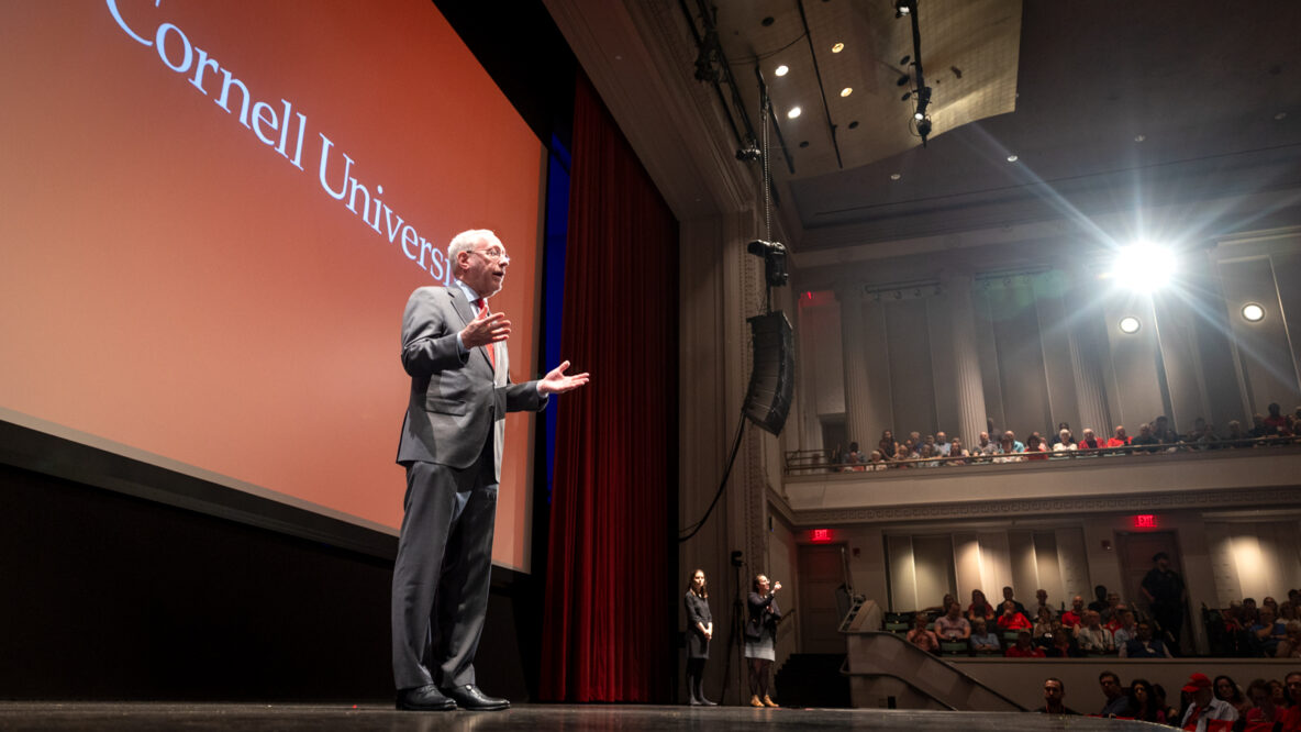 ‘Advocate for Cornell, and for Higher Education’