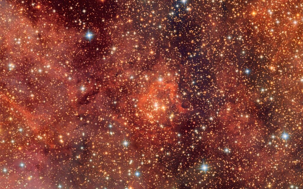 The open star cluster Bochum 14 as imaged by NSF–DOE Vera C. Rubin Observatory