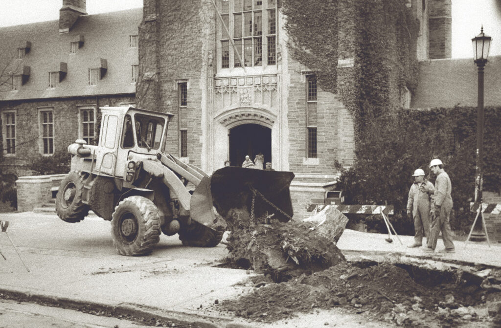 the last remaining part of the Stump is removed in 1977
