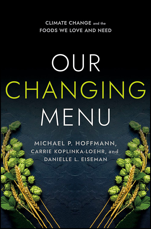 The cover of "Our Changing Menu"