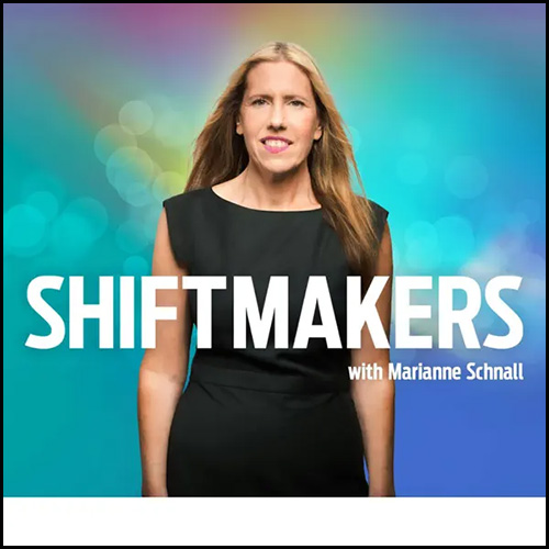 The podcast logo for ShiftMakers