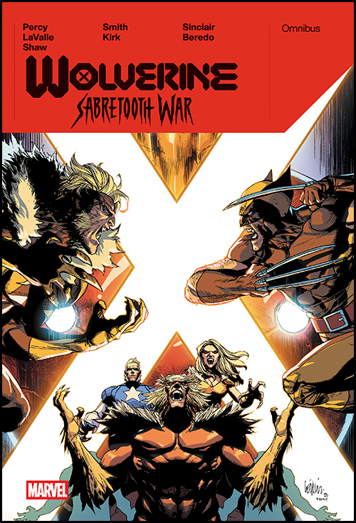 The cover of "Wolverine: Sabretooth War Omnibus"