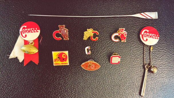 Looking Sharp: CALS Grad Collects Vintage Cornell Pins (and Jewelry)