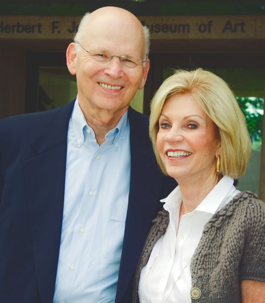 Peter Meinig ’61, BME ’62, and Nancy Schlegel Meinig ’62, pictured in 2011
