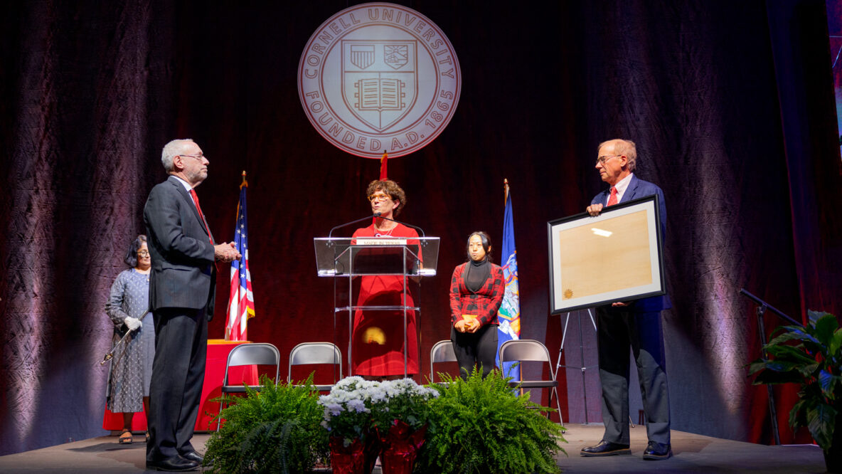 Kotlikoff Is Inaugurated as the 15th President of Cornell