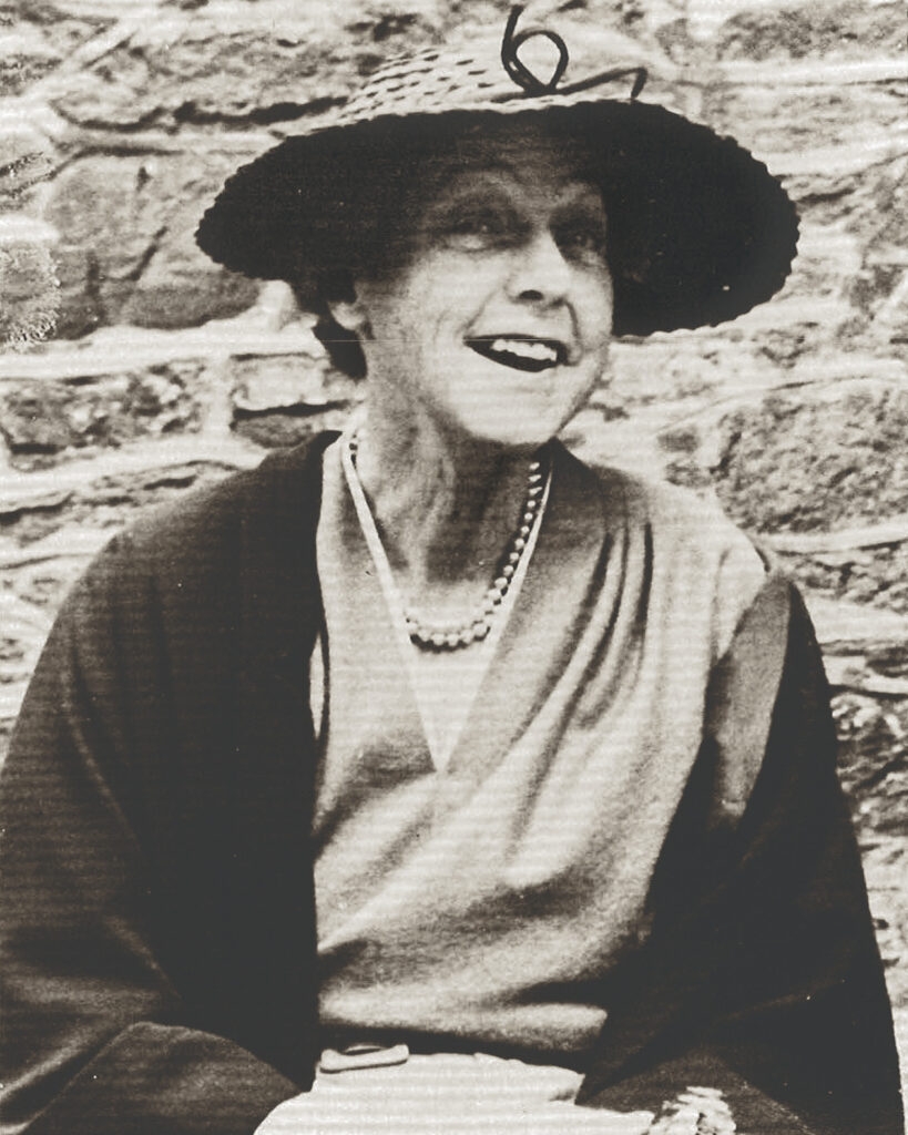 Dorothy Elmhirst as an older woman in 1965
