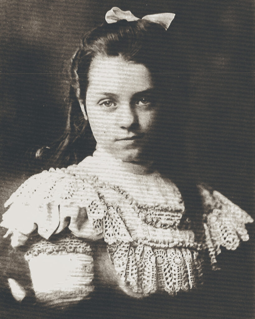A childhood photo of Dorothy Payne Whitney
