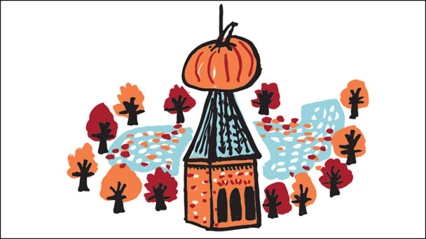 Alum’s Book Pays Tribute to the Legendary Clocktower Pumpkin