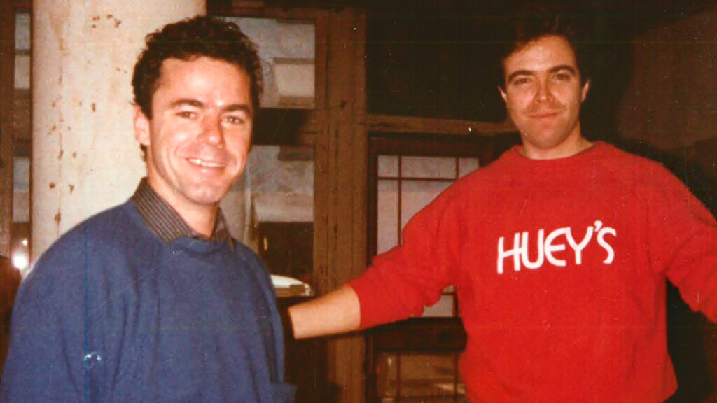 Drew Nieporent and David Bouley before Montrachet opened