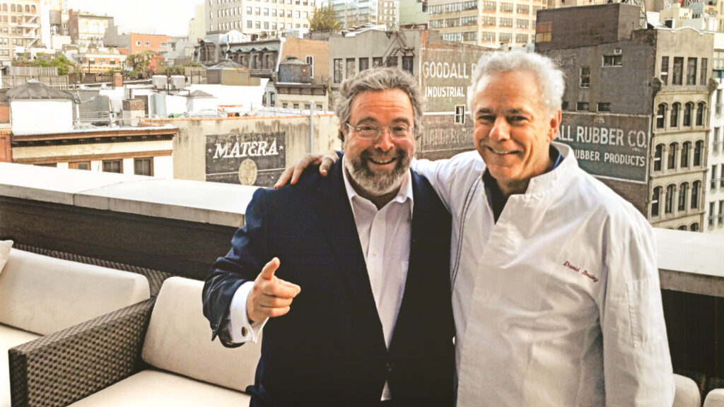 Drew Nieporent and chef David Bouley